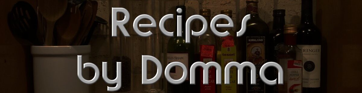 Recipes by Domma Main Page